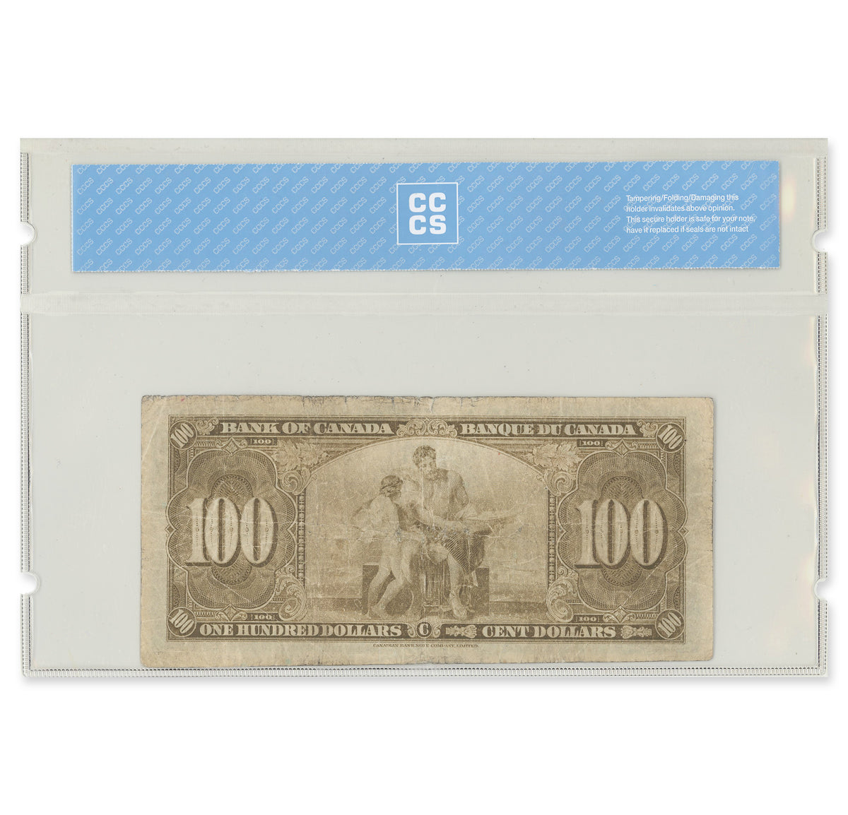 $100 1937 BC-27a Osborne-Towers Prefix A/J CCCS F-12