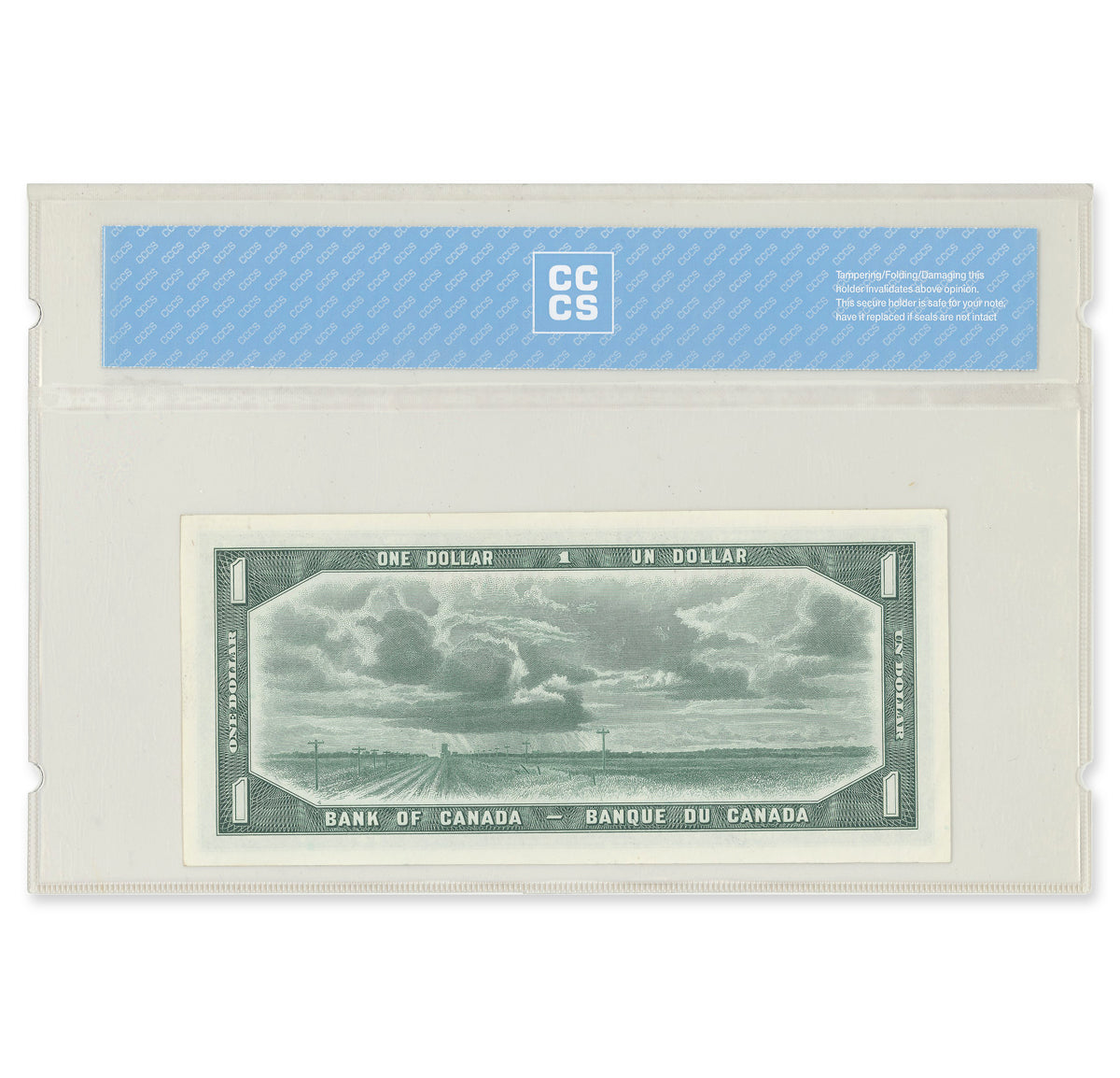 $1 1954 Devil's Face Series BC-29aA Replacement Coyne-Towers Prefix *A/A CCCS AU-58