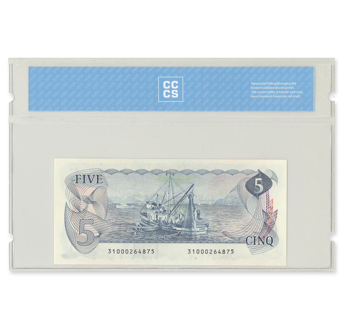 $5 1979 BC-53aA Replacement Lawson-Bouey Prefix 31 CCCS CUNC-64