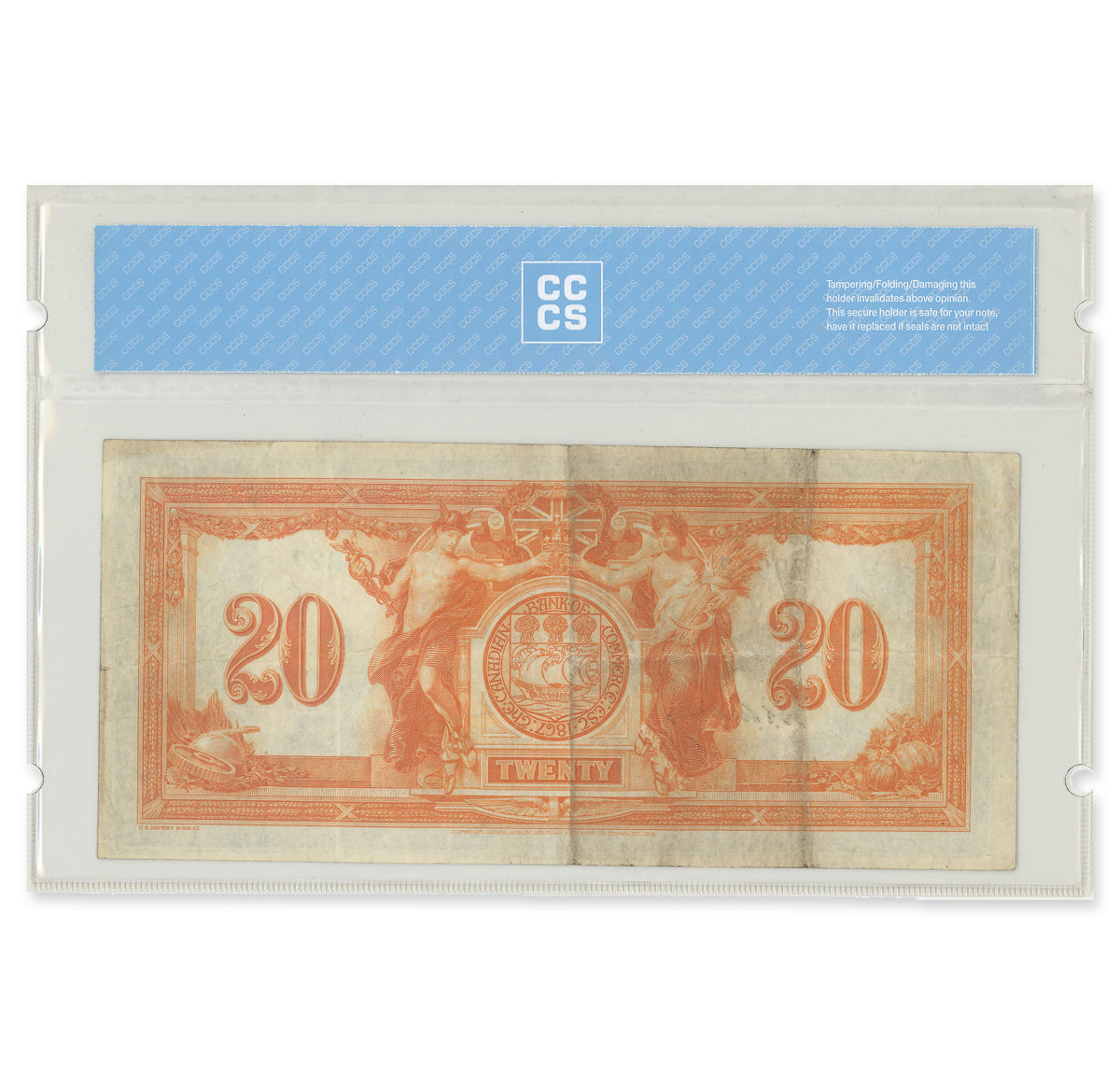 $20 1917 75-16-02-08 Canadian Bank of Commerce Walker-Aird CCCS VF-20