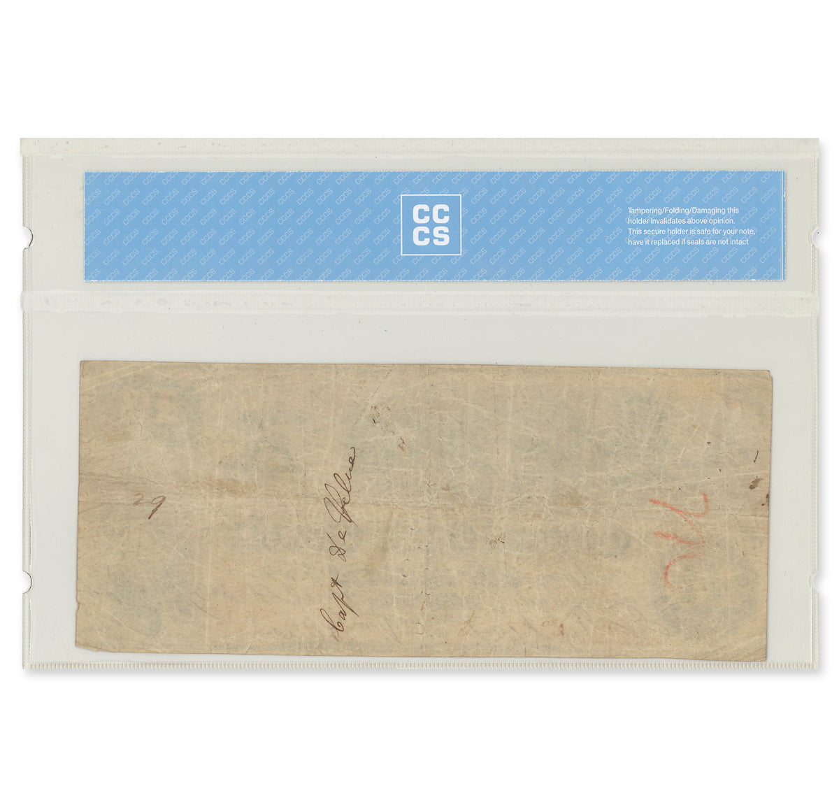 $10 1859 130-10-02-12 Colonial Bank of Canada Hopkins-Bettes CCCS VF-20