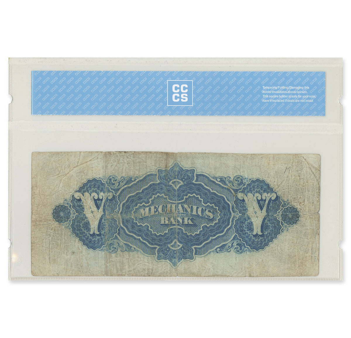 $5 1872 430-10-08 Mechanics Bank Menzies-Brydges CCCS F-15