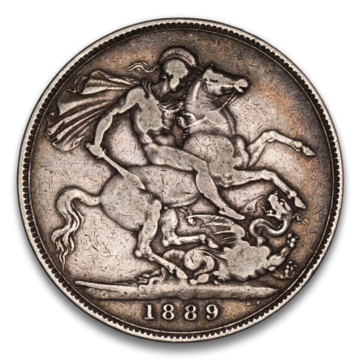 Great Britain Silver 1 Crown 1889