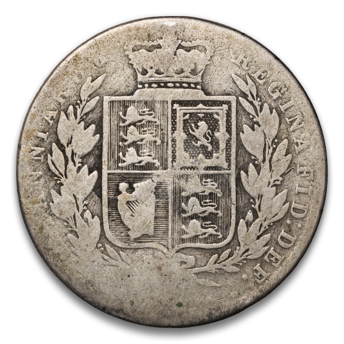 Great Britain Silver 1/2 Crown 1875