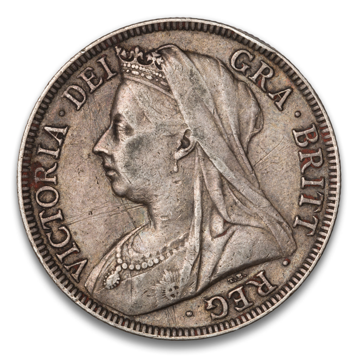 Great Britain Silver 1/2 Crown 1899