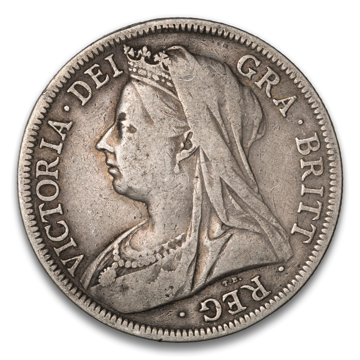 Great Britain Silver 1/2 Crown 1901