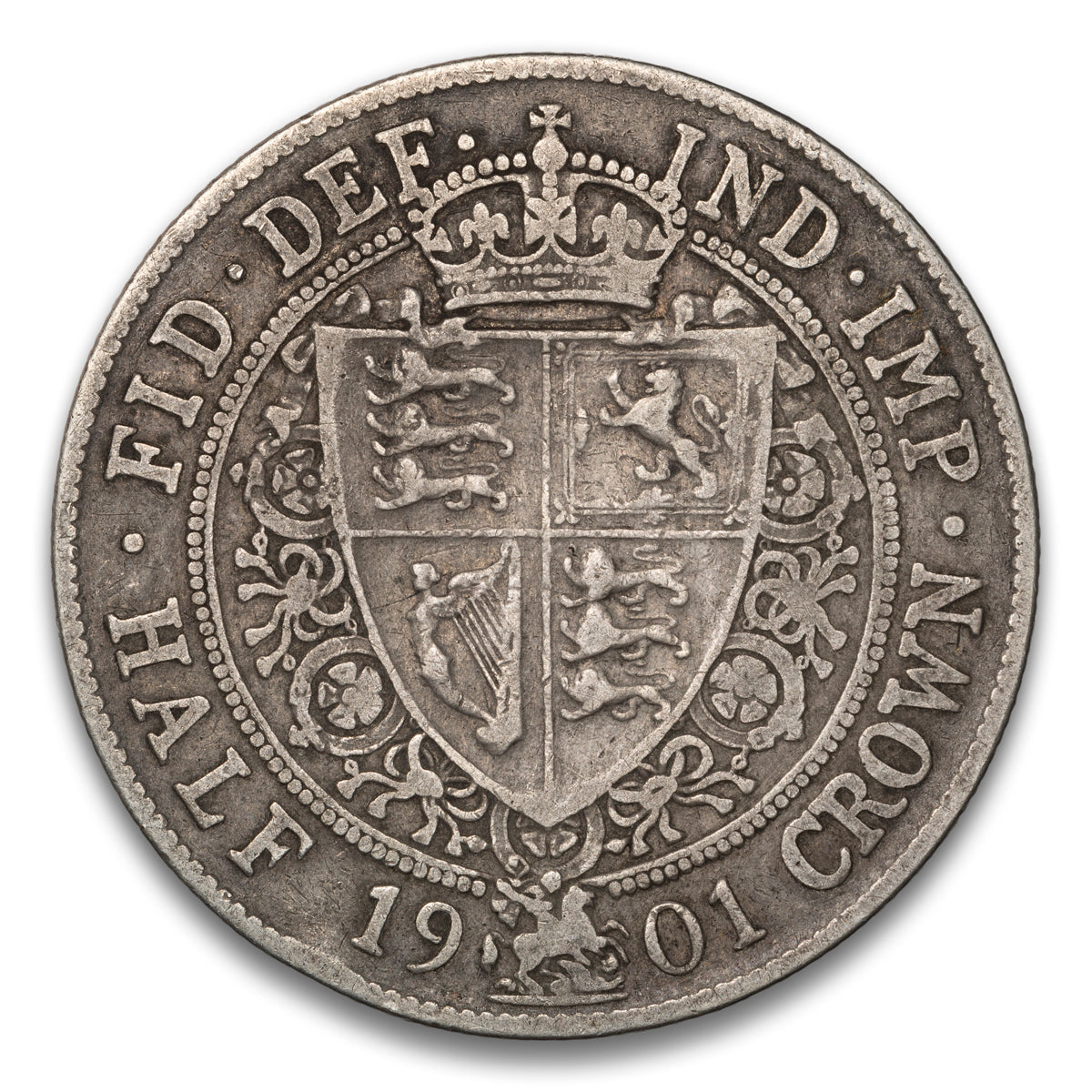 Great Britain Silver 1/2 Crown 1901