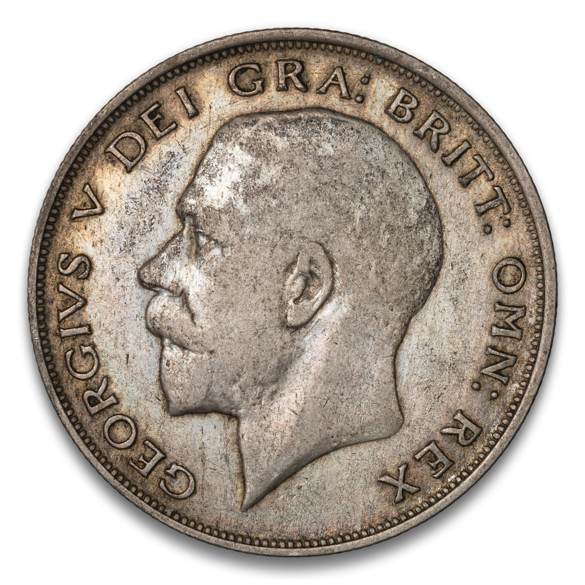 Great Britain Silver 1/2 Crown 1920