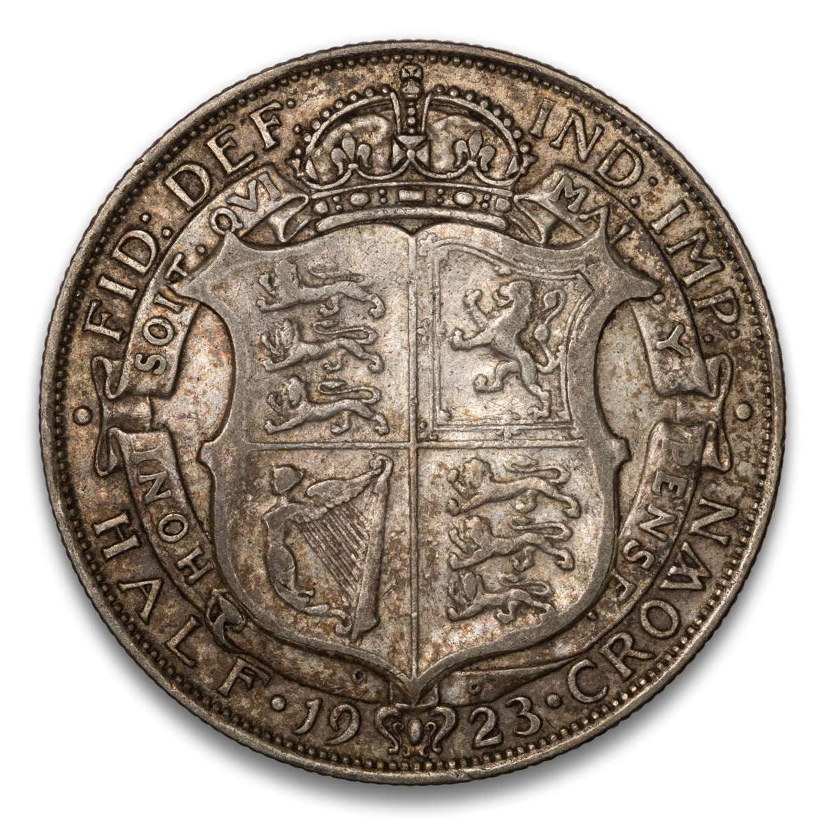 Great Britain Silver 1/2 Crown 1923