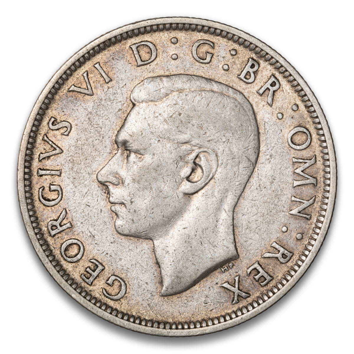 Great Britain Silver 1/2 Crown 1937