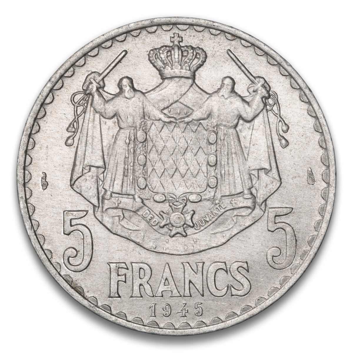 Monaco Base 5 Francs 1945