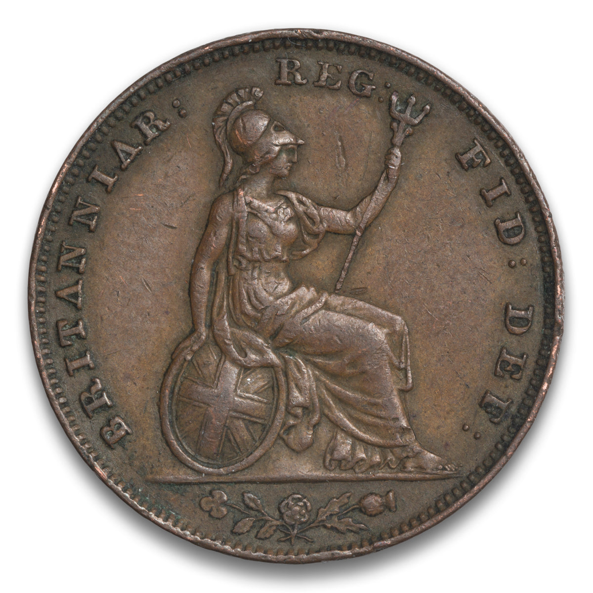 Great Britain Base 1 Farthing 1853