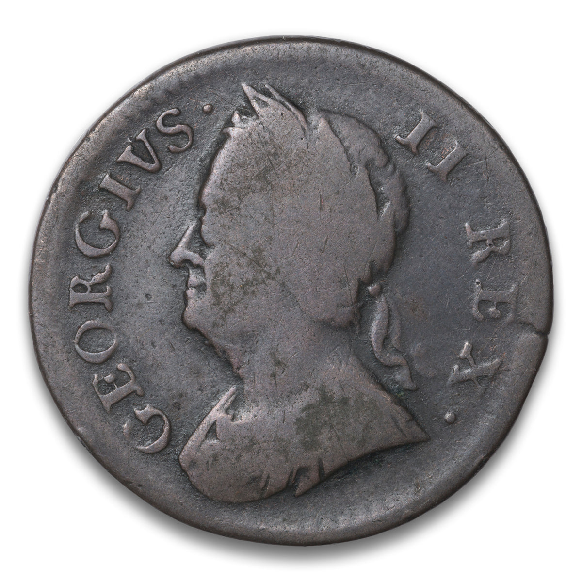 Great Britain Base 1 Farthing 1754