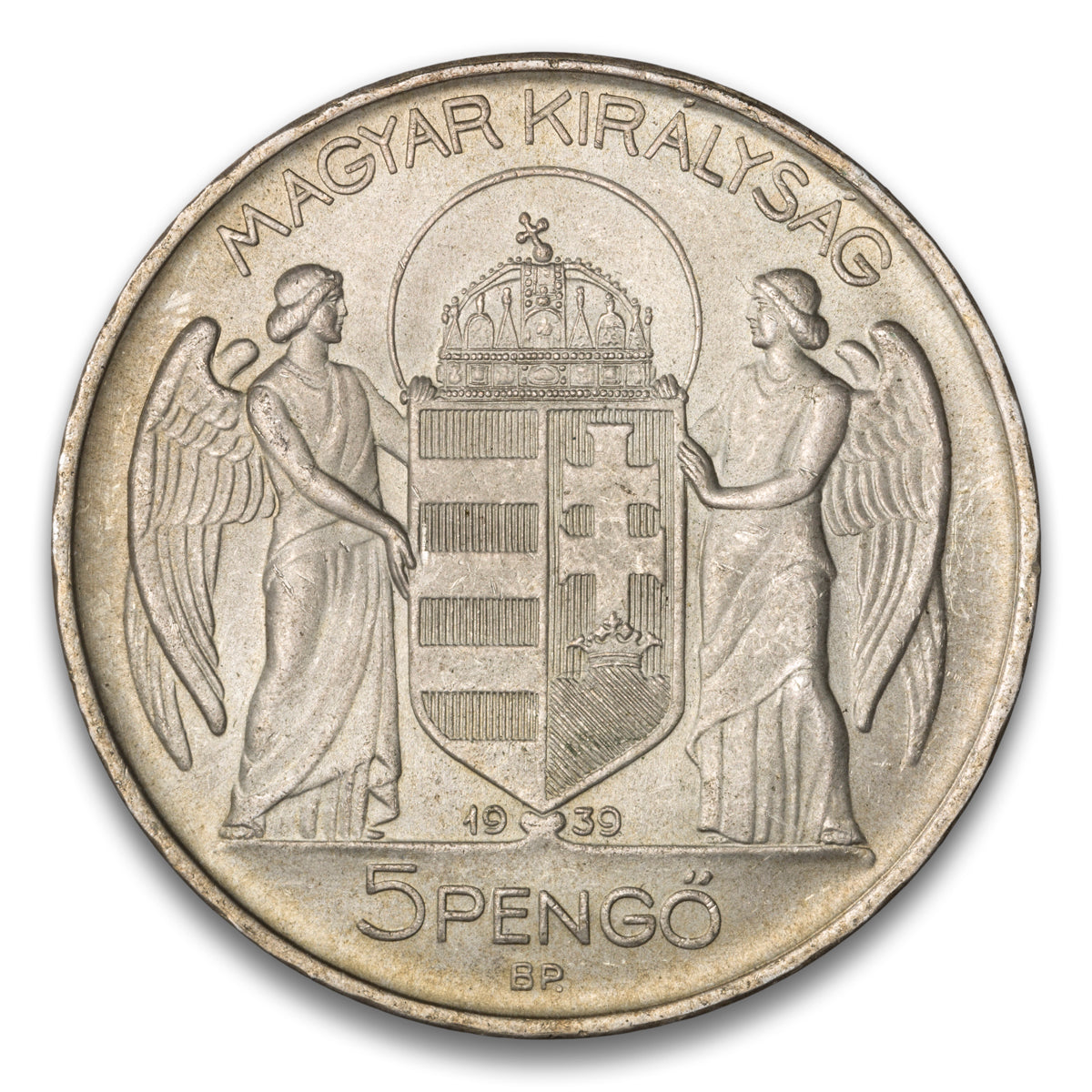 Hungary Silver 2 Pengo 1939