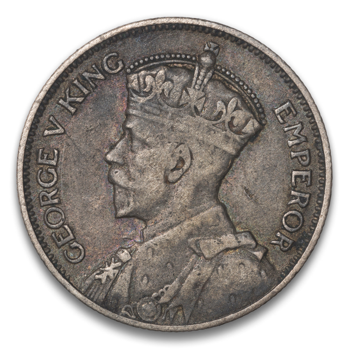 New Zealand Silver 1 Shilling 1934