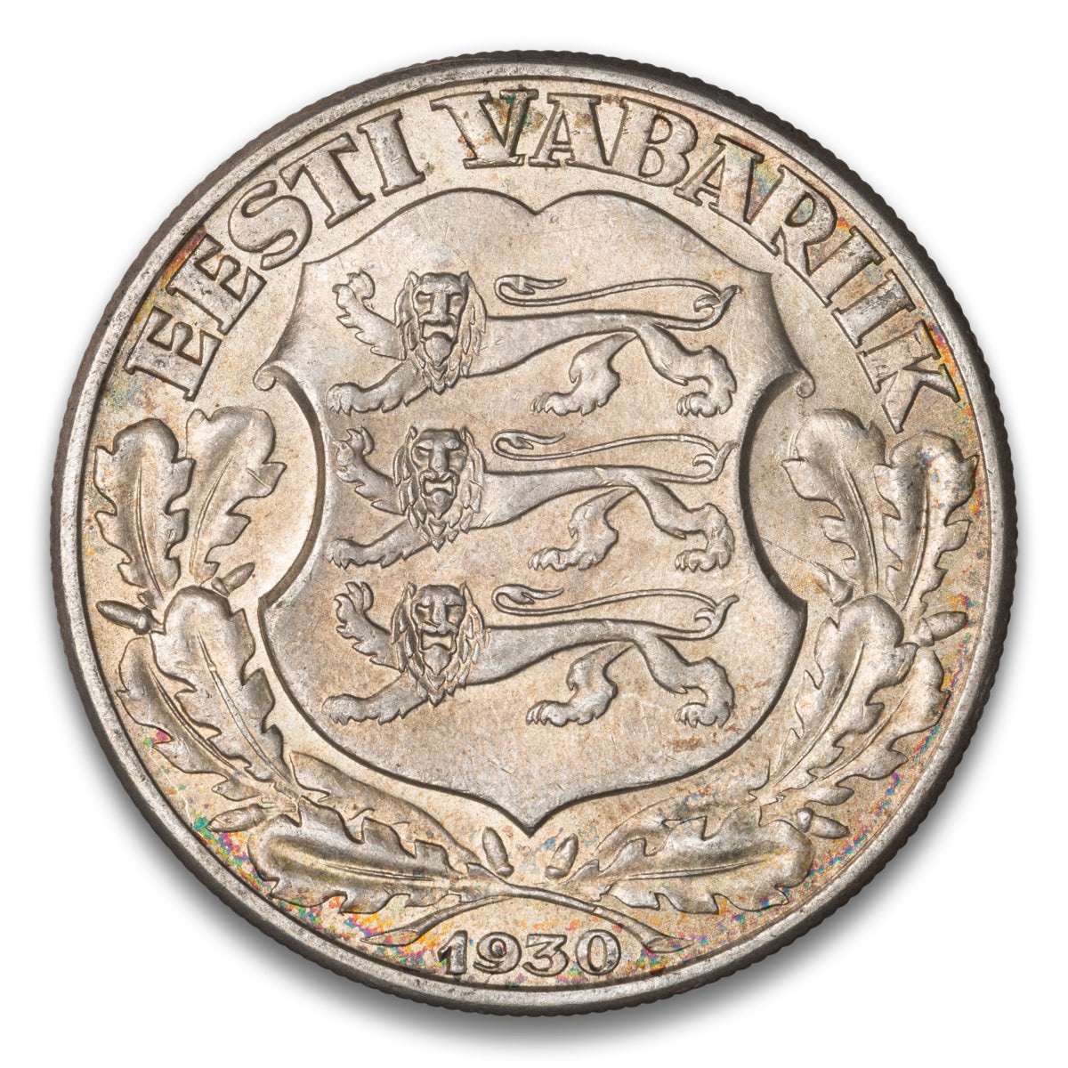 Estonia Silver 2 Krooni 1930