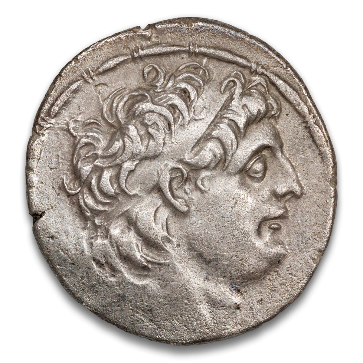 Seleukid Empire Antiochos VII Euergetes Silver Tetradrachm 138-129 BCE Antiochia on the Orontes