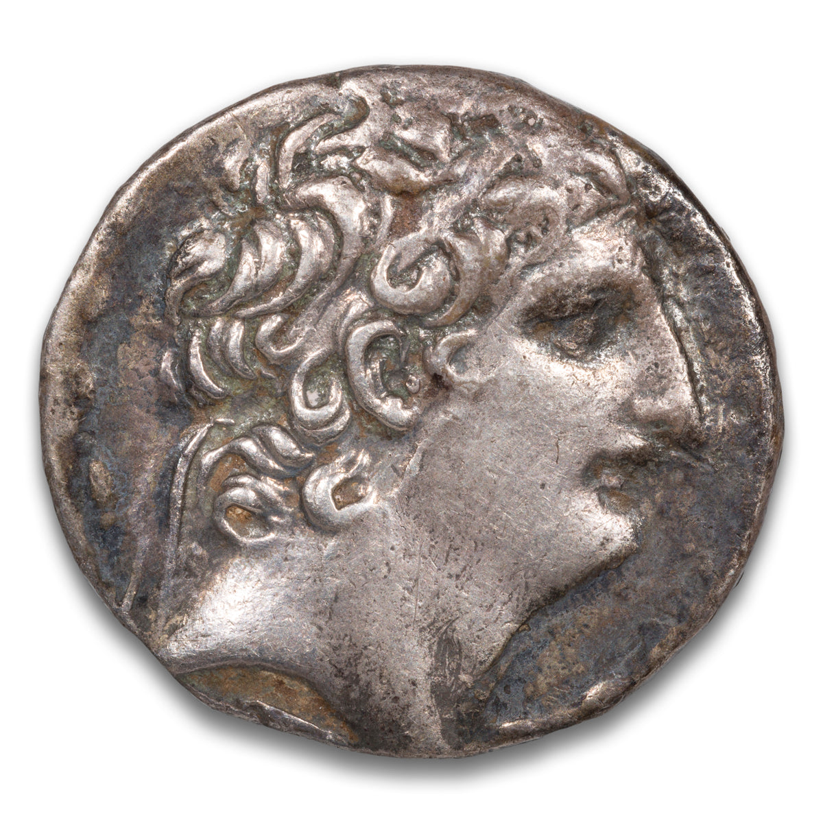 Seleukid Empire Antiochos VIII Grypos Silver Tetradrachm 121-97 BCE Antiochia on the Orontes