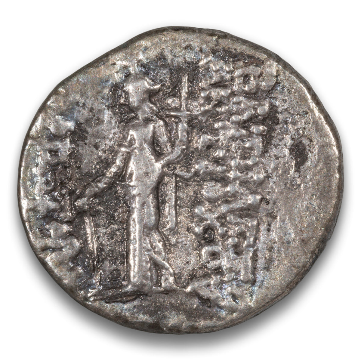 Seleukid Empire Antiochos IX Eusebes Philopator Silver 1 drachm 96-95 BCE Antiochia on the Orontes