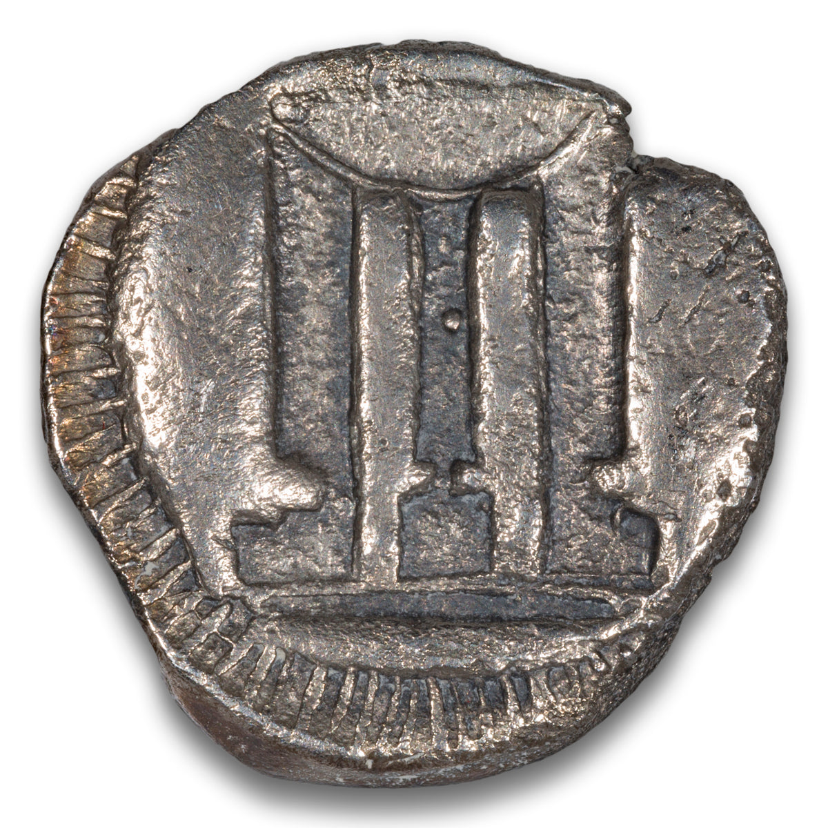 Ancient Greece Silver 1 Nomos 405-400 BCE Kroton, Bruttium, Italy