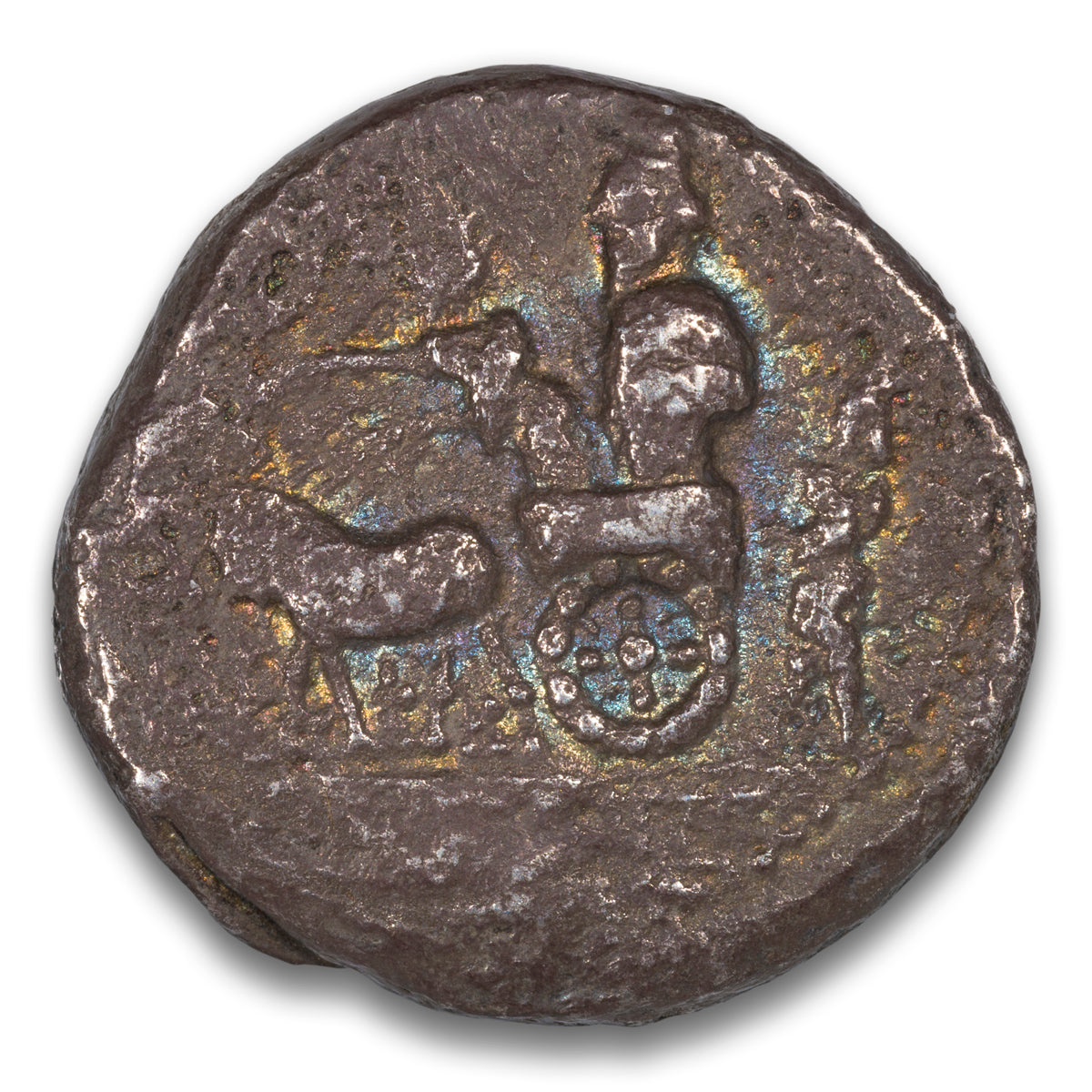 Ancient Phoenicia Baalshillem II Silver Double Shekel 401-365 BCE Sidon Mint