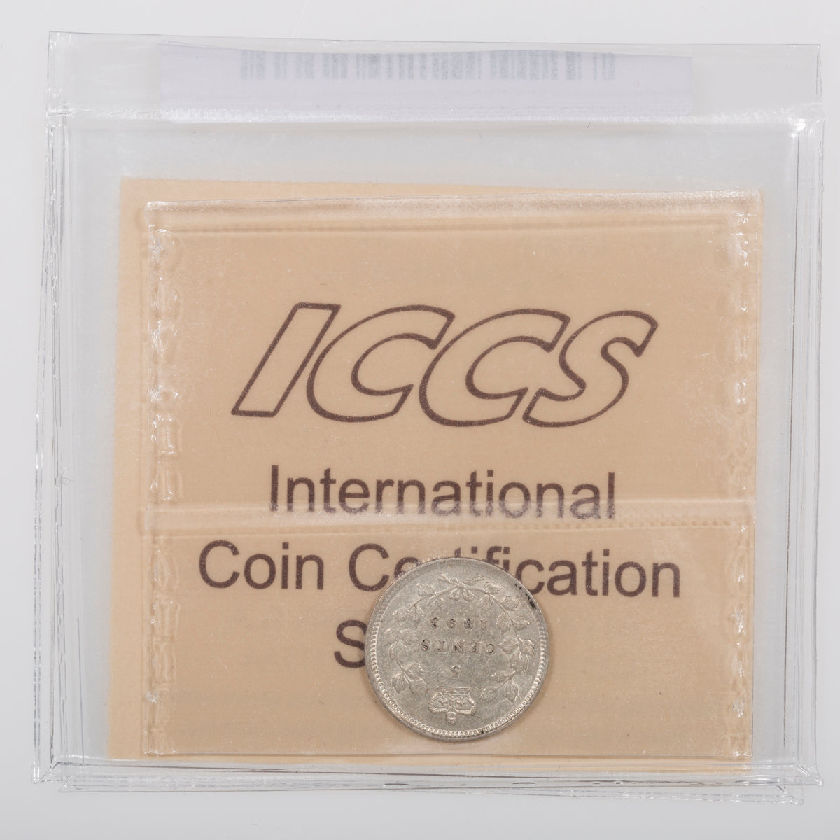 5 Cent 1893 ICCS EF-45
