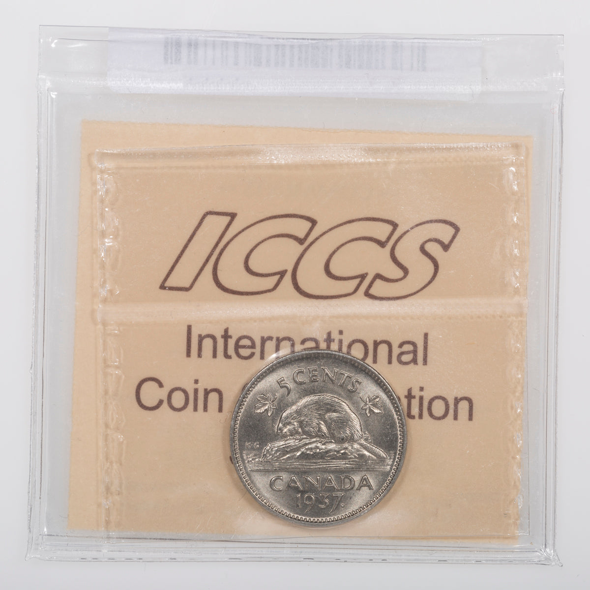 5 Cent 1940 ICCS MS-64