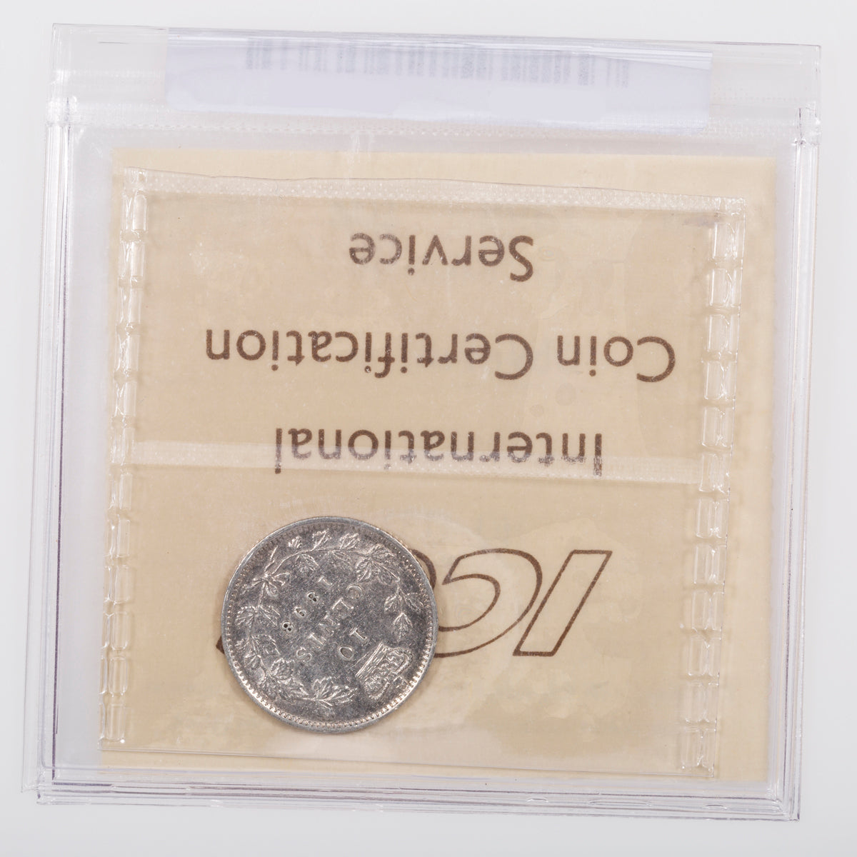 10 Cent 1898 Obverse 6 ICCS VF-30