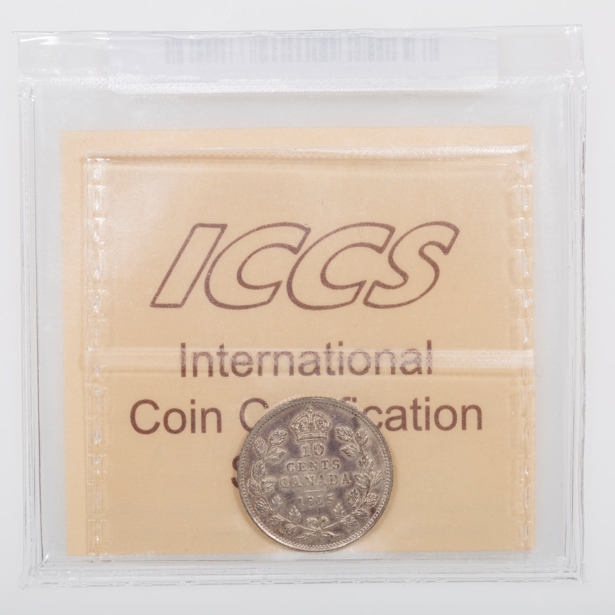 10 Cent 1915 ICCS EF-40
