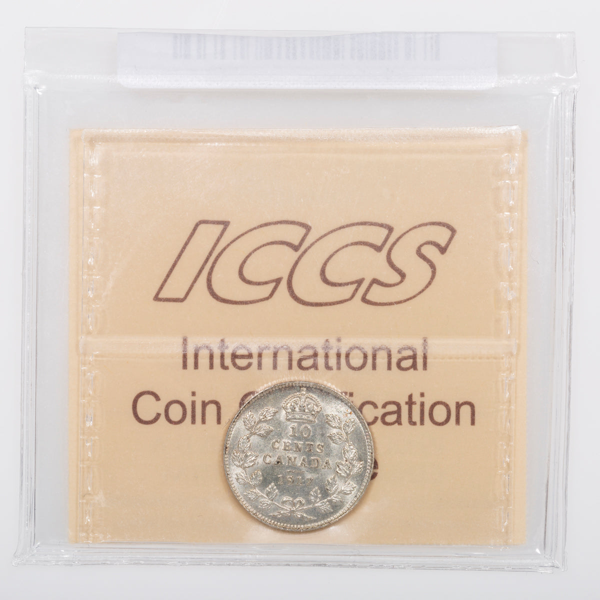 10 Cent 1917 ICCS AU-55