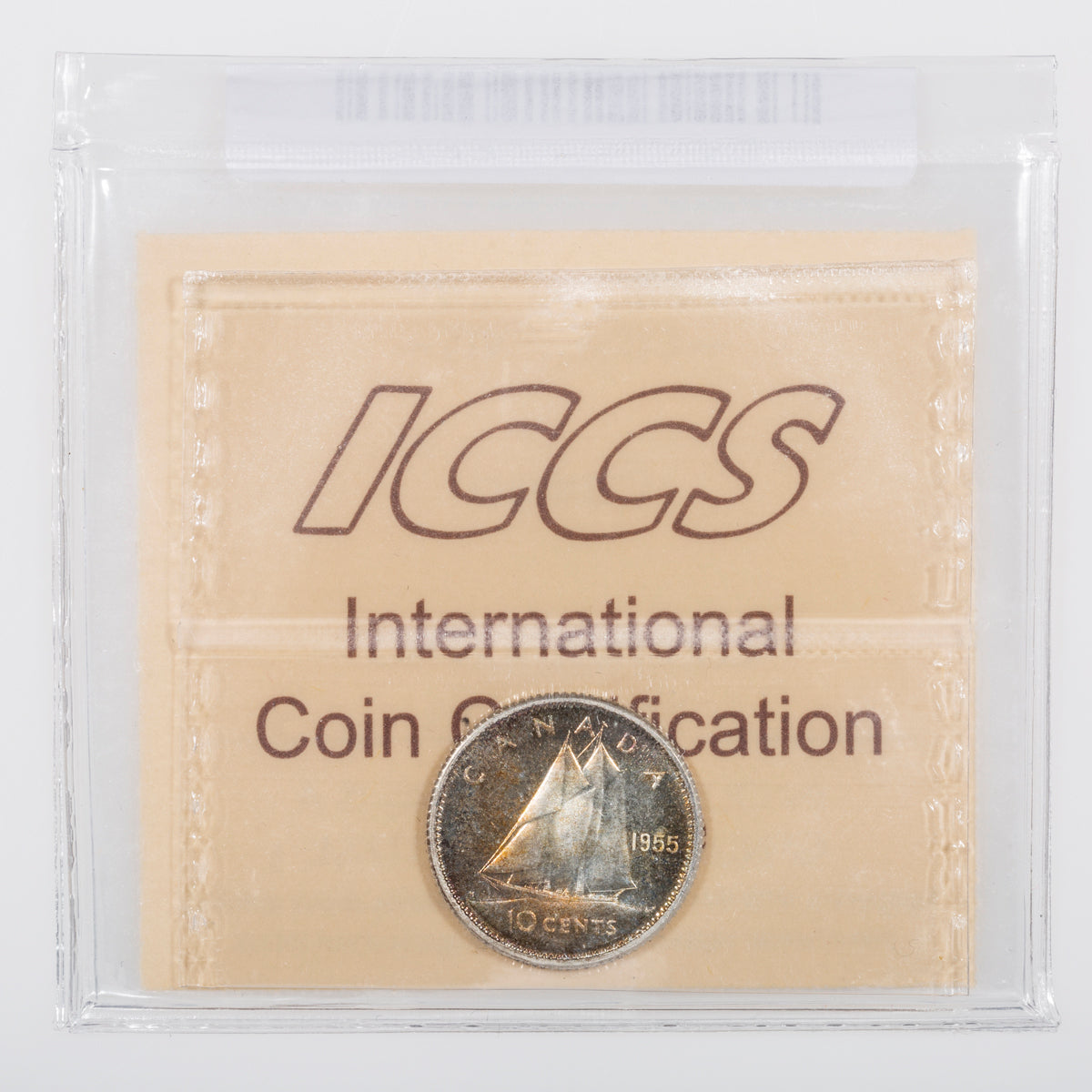 10 Cent 1955 ICCS PL-66 Cameo