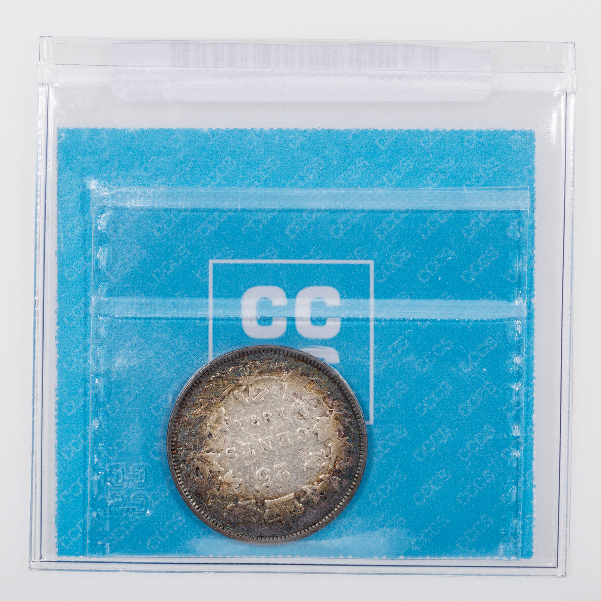 25 Cent 1871H Obverse 2 CCCS VG-8