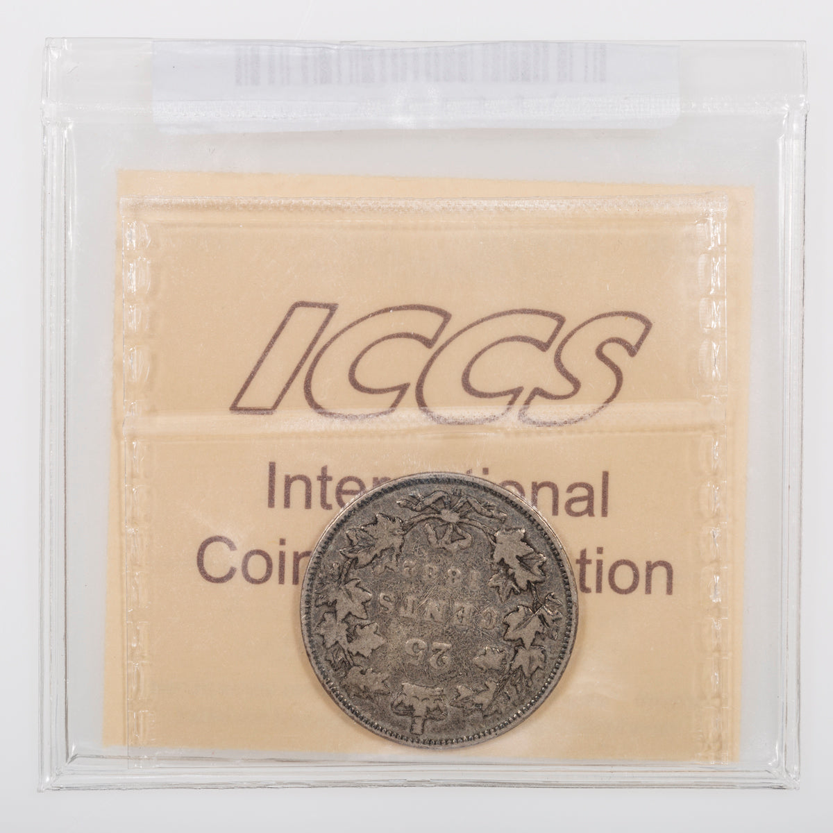 25 Cent 1882H ICCS G-6