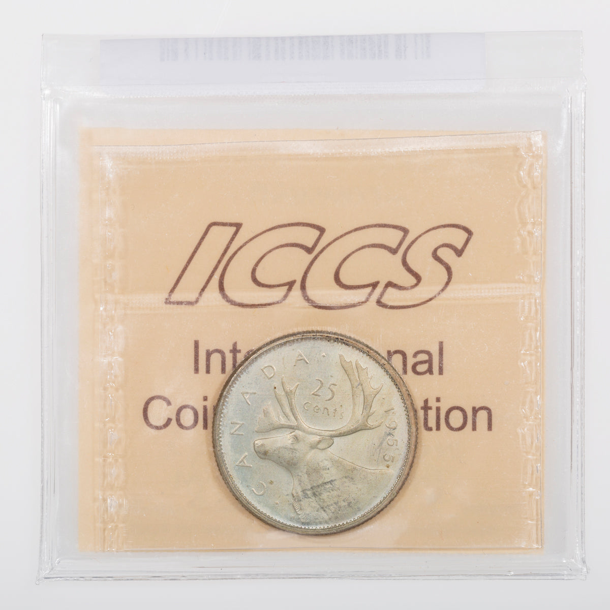 25 Cent 1955 ICCS MS-64