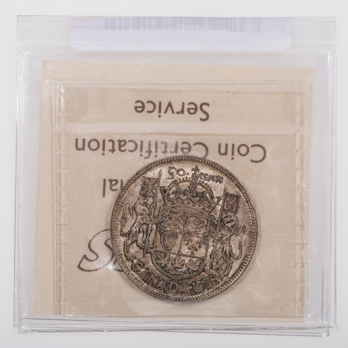 50 Cent 1938 ICCS AU-50