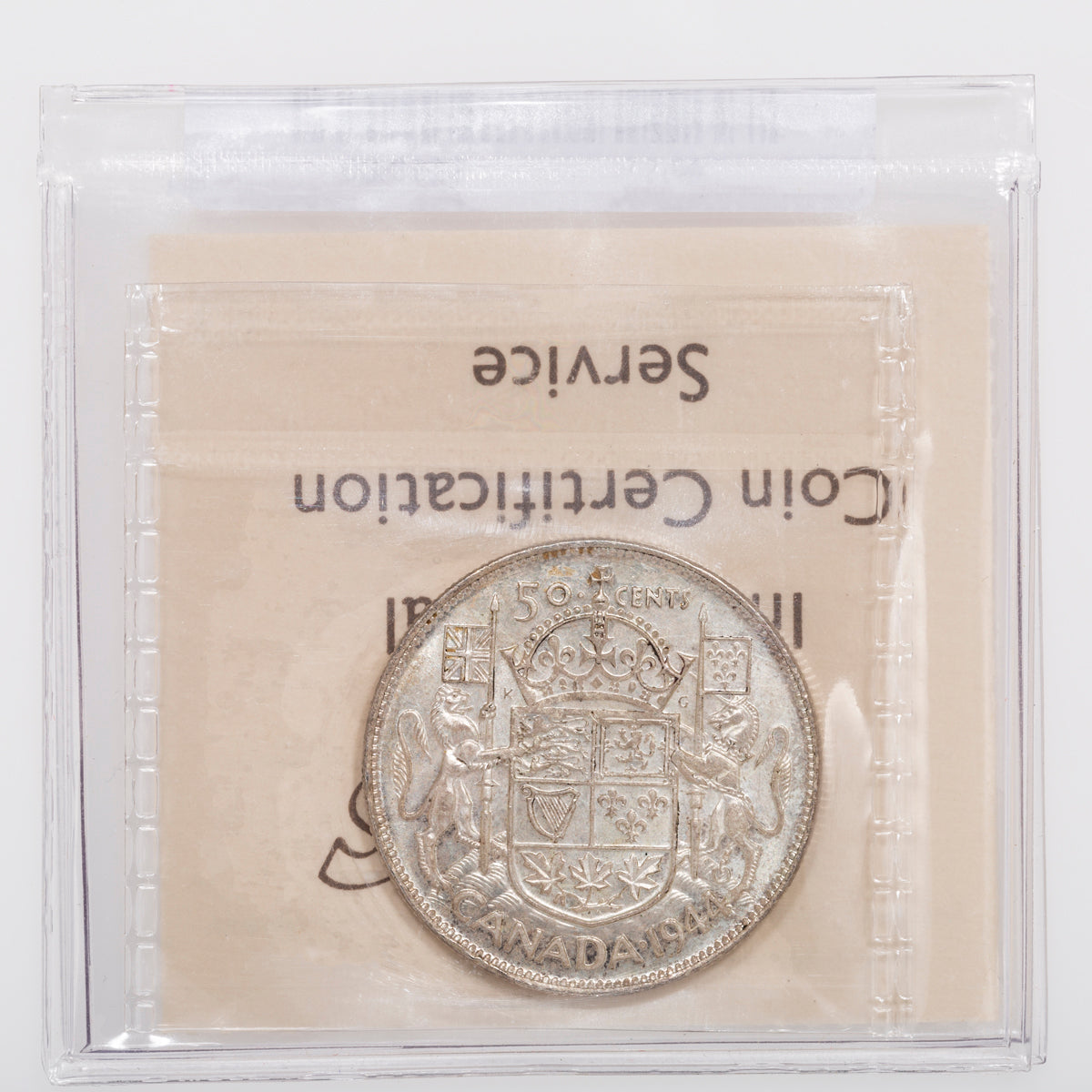 50 Cent 1944 Near 4 ICCS MS-63