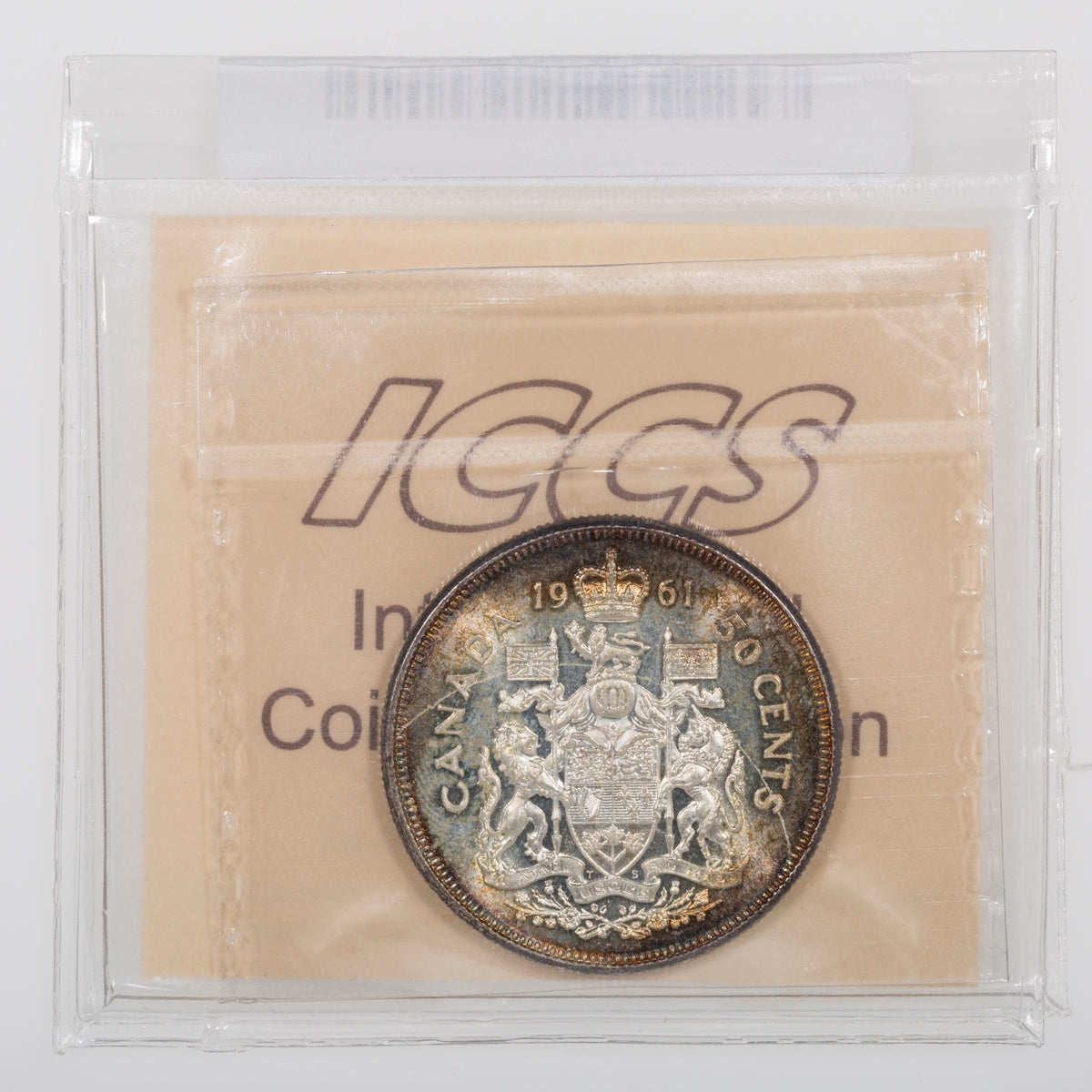 50 Cent 1961 ICCS MS-65