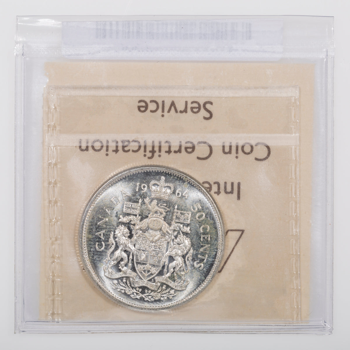 50 Cent 1964 ICCS MS-65