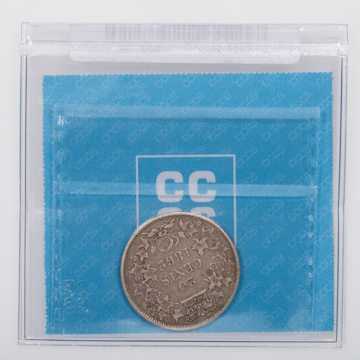 NB 20 Cent 1862 CCCS VF-30