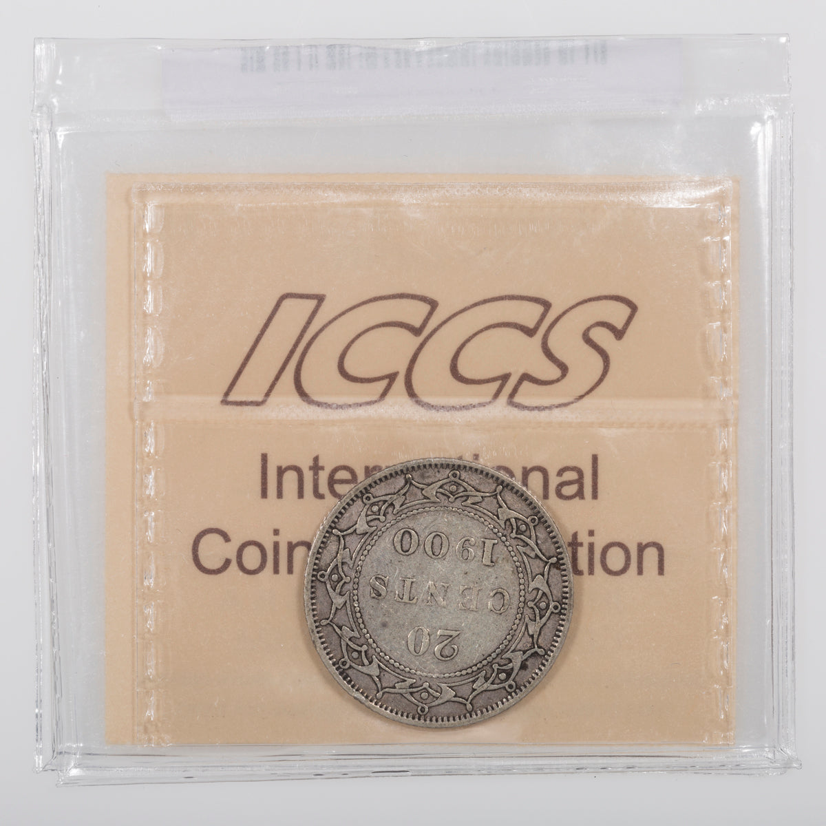NFLD 20 Cent 1900 ICCS EF-40