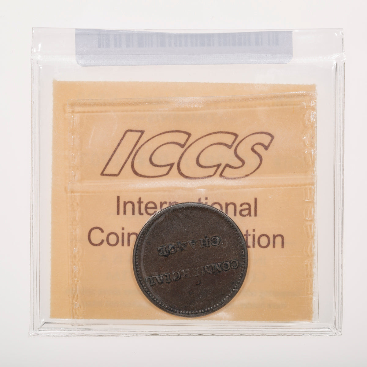 Lower Canada CH# LC-59B1 Commercial Change Small Bust ND Thick flan ICCS VF-20