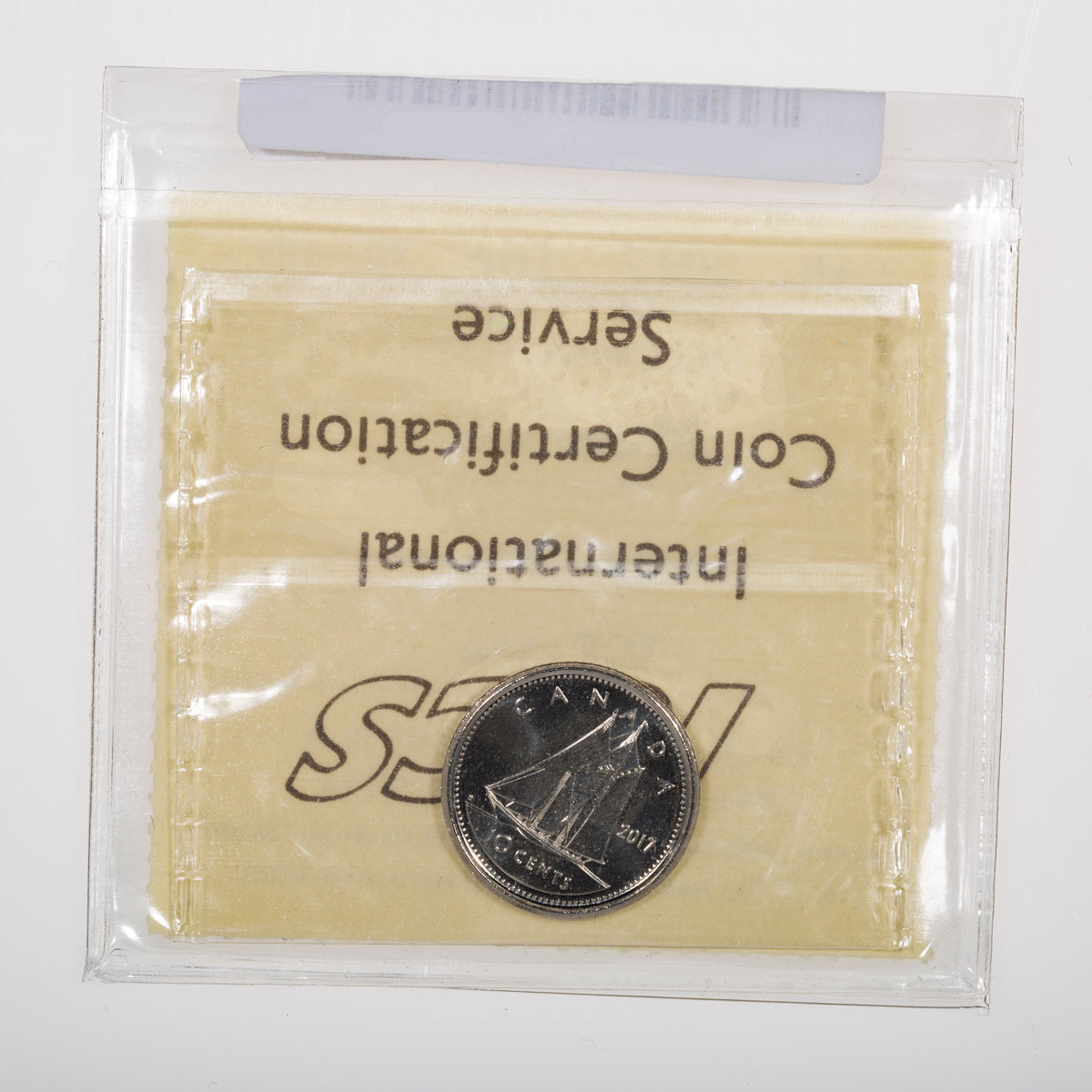 10 Cent 2017 Bluenose ICCS MS-66