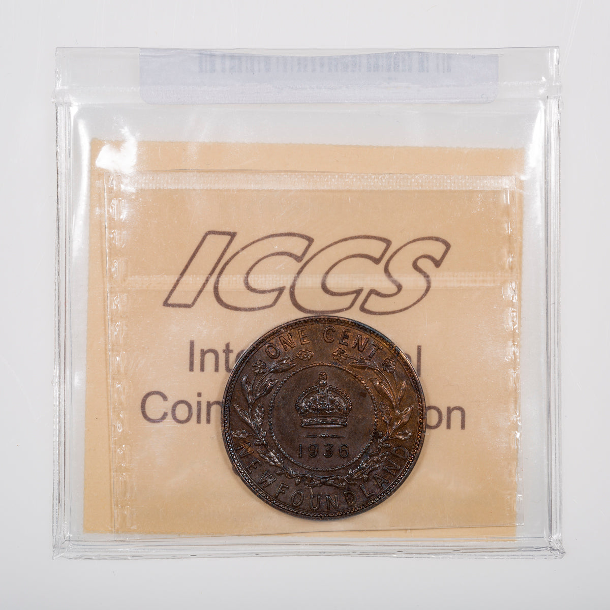 1 Cent 1936 ICCS MS-60 Brown