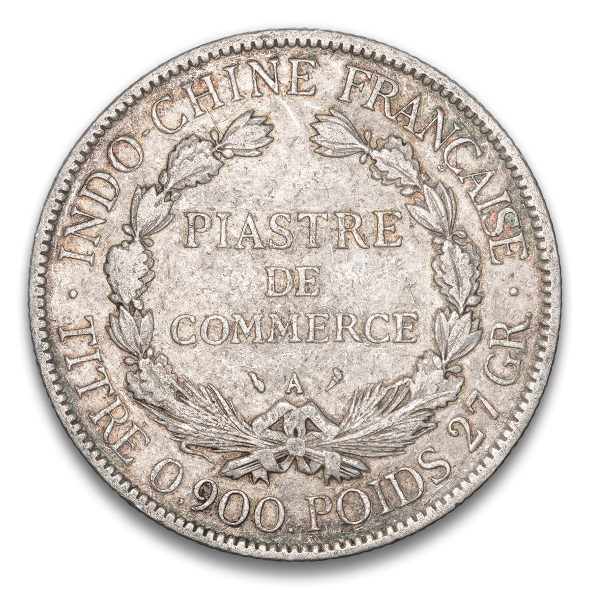 French Indo-China Silver 1 Piastre 1906 A