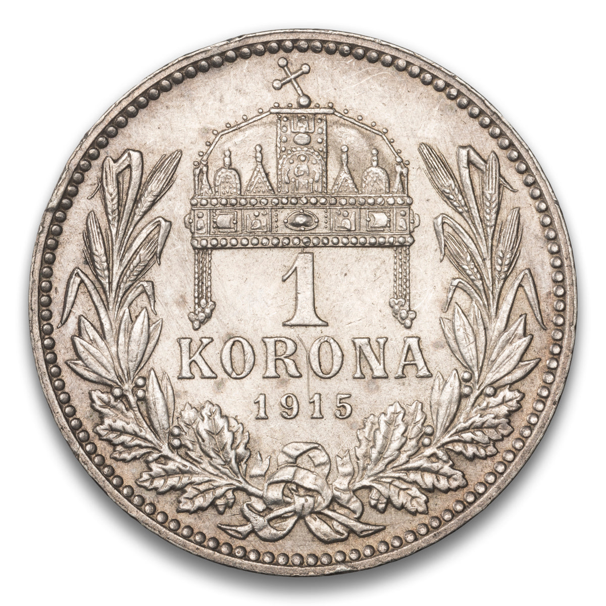 Hungary Silver 1 Korona 1915