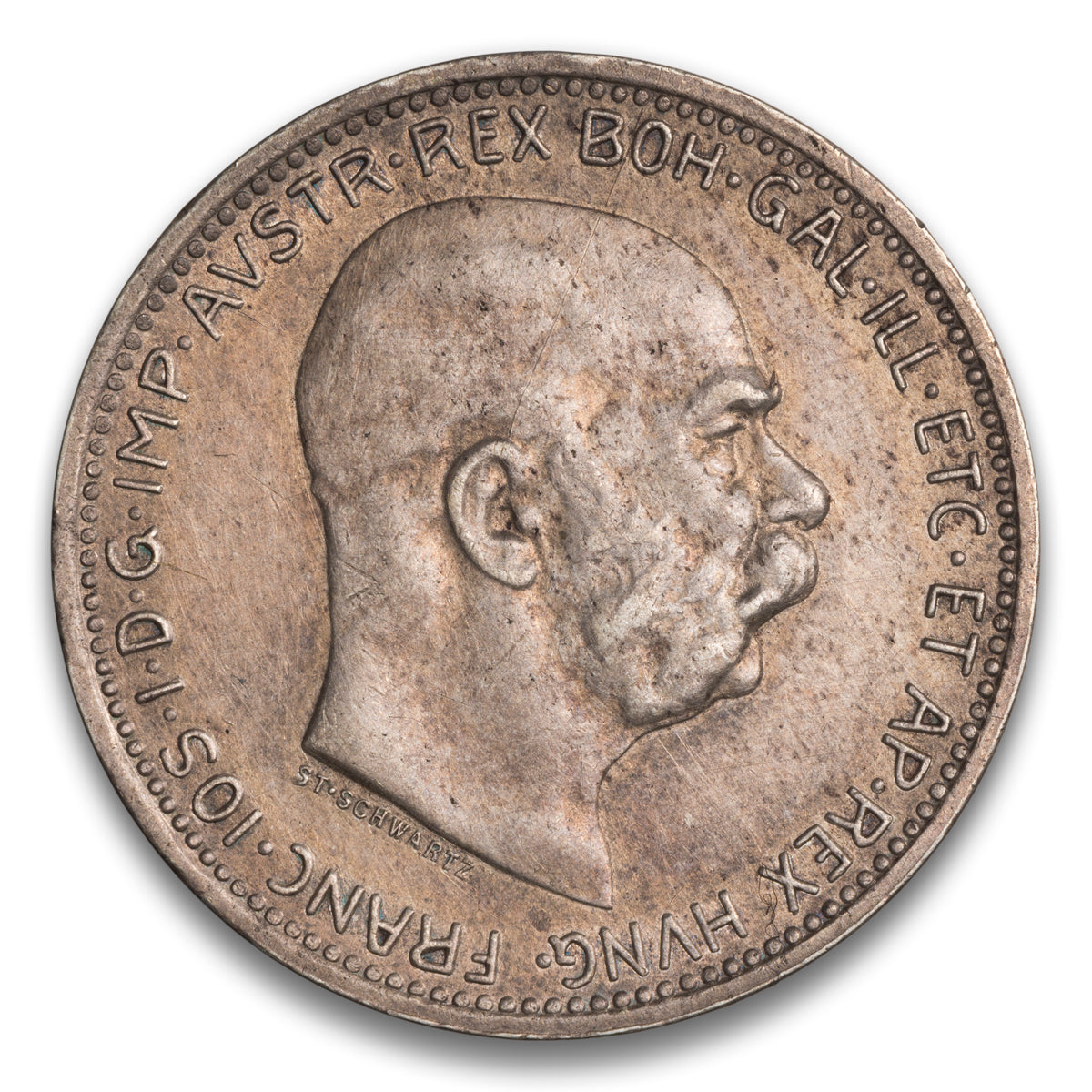 Austria Silver 1 Corona 1916