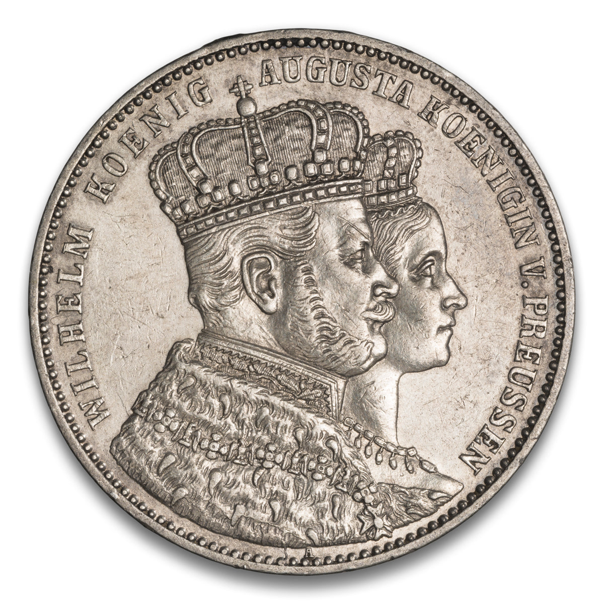 Prussia - German State Silver 1 Thaler 1861 A