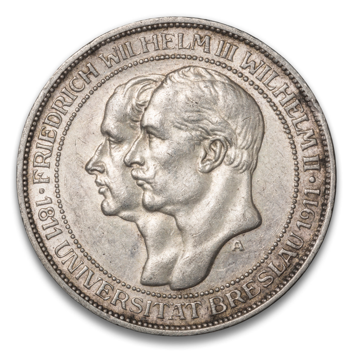 Prussia - German State Silver 3 Mark 1911 A
