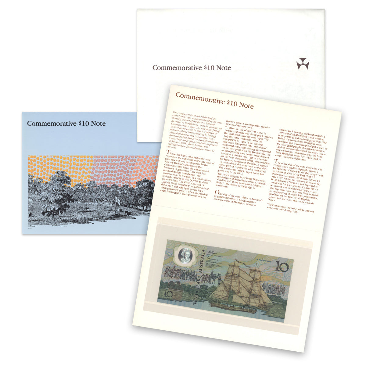 Australia 10 Dollars 1988 P# 49a GUNC-65