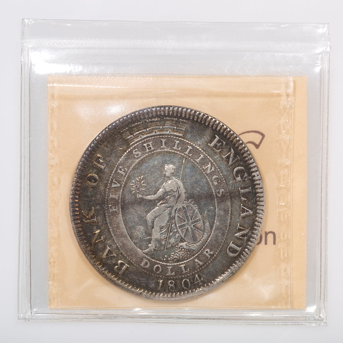Great Britain Token Coinage Silver Dollar 1804 EF-40